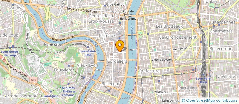 localisation de l'entreprise LES JOAILLIERS FRANCAIS à LYON