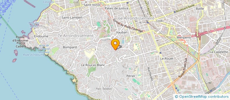 localisation de l'entreprise LES JOBASTRES à MARSEILLE