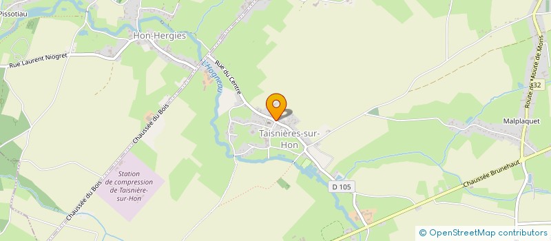 localisation de l'entreprise LES JOIES DU TEMPS LIBRE à TAISNIERES-SUR-HON