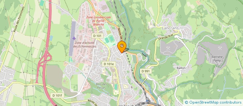 localisation de l'entreprise LES JOJOS à VALSERHONE