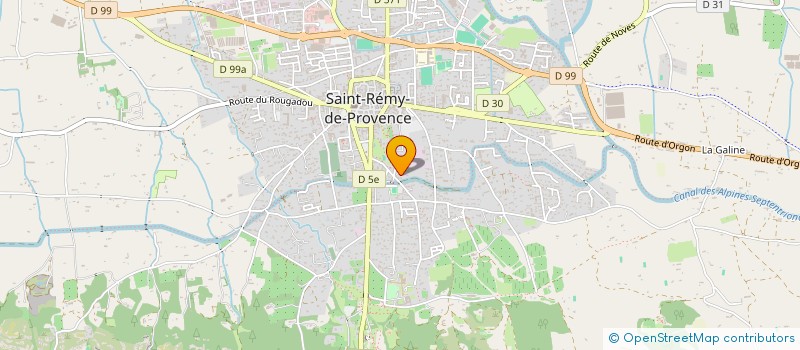 localisation de l'entreprise LES JOLIES CHOSES à SAINT-REMY-DE-PROVENCE