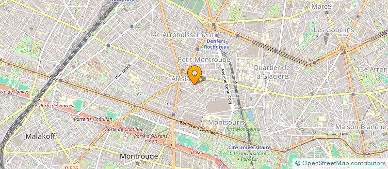 localisation de l'entreprise LES JOLIES POMMETTES  PARIS