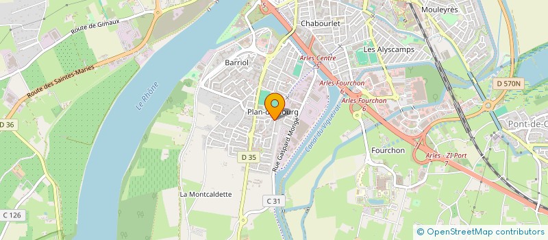 localisation de l'entreprise LES JOLIS BAMBINS à ARLES