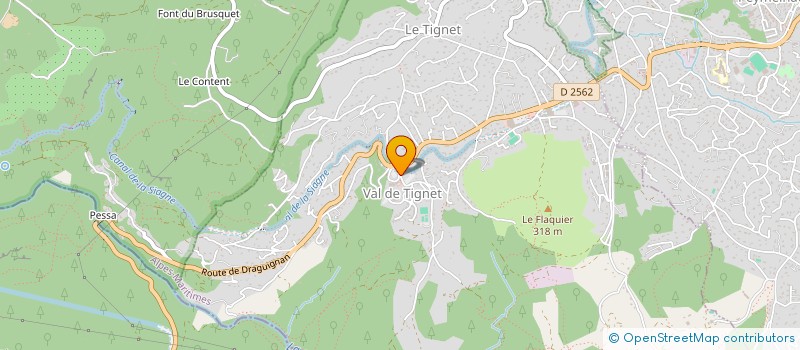 localisation de l'entreprise LES JOLIS REVES DE NOS AINES à LE TIGNET