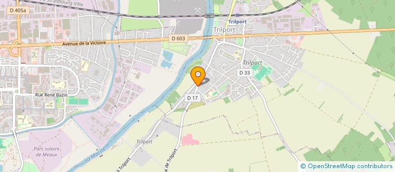 localisation de l'entreprise LES JONCS  TRILPORT