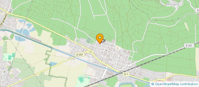 localisation de l'entreprise LES JONQUILLES  AY-CHAMPAGNE