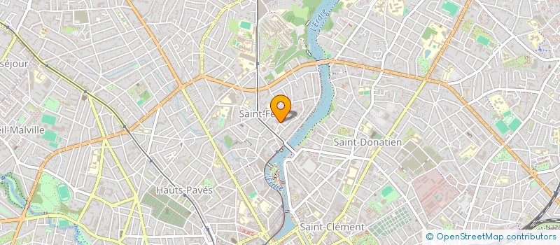 localisation de l'entreprise LES JONQUILLES à NANTES