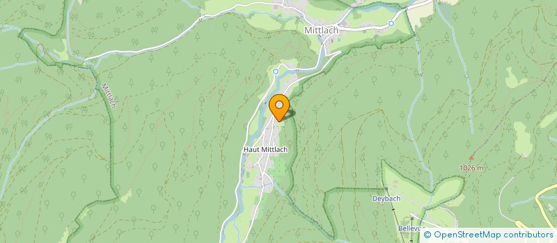 localisation de l'entreprise LES JONQUILLES  MITTLACH