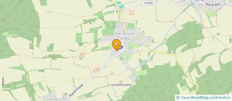 localisation de l'entreprise LES JONQUILLES DE STEIN  STEINBRUNN-LE-BAS