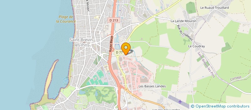 localisation de l'entreprise LES JOSETTES TROUEES  SAINT-BREVIN-LES-PINS