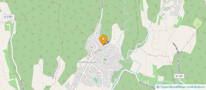localisation de l'entreprise LES JOSIANS  VAILHAUQUES