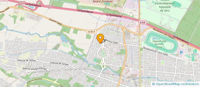 localisation de l'entreprise LES JOUES D'AMOUR  LONS