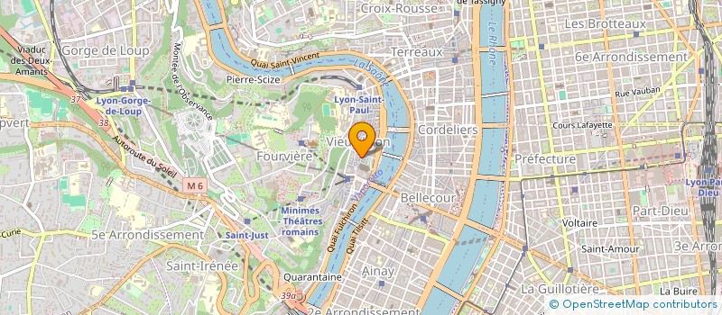 localisation de l'entreprise LES JOUETS DES ANGES à LYON