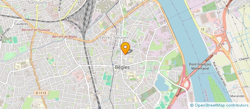 localisation de l'entreprise LES JOUGADOUS à BEGLES
