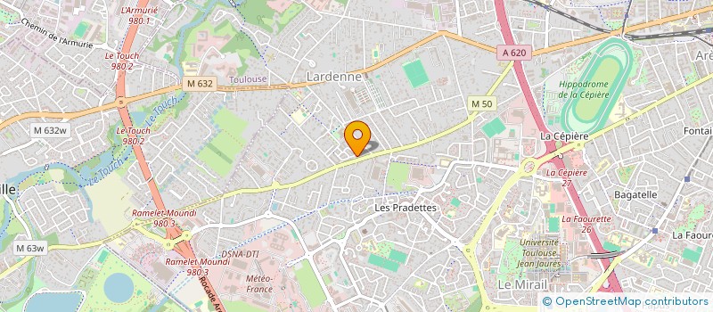 localisation de l'entreprise LES JOUJOUX à TOULOUSE
