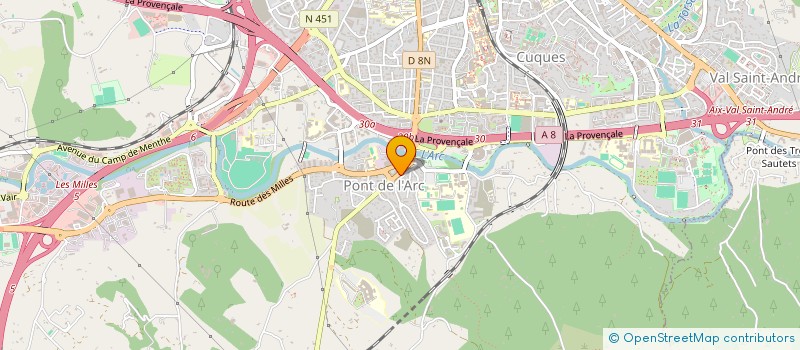 localisation de l'entreprise LES JOURNAUX D'ABEL à AIX-EN-PROVENCE