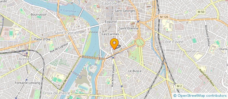 localisation de l'entreprise LES JOURNEES DE LA BIDASSOA à TOULOUSE
