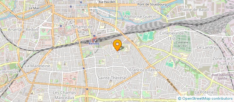 localisation de l'entreprise LES JOURNEES DE LA BRIANTAIS  RENNES