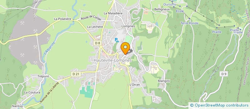 localisation de l'entreprise LES JOURNEES PLAISIRS à PLATEAU D'HAUTEVILLE