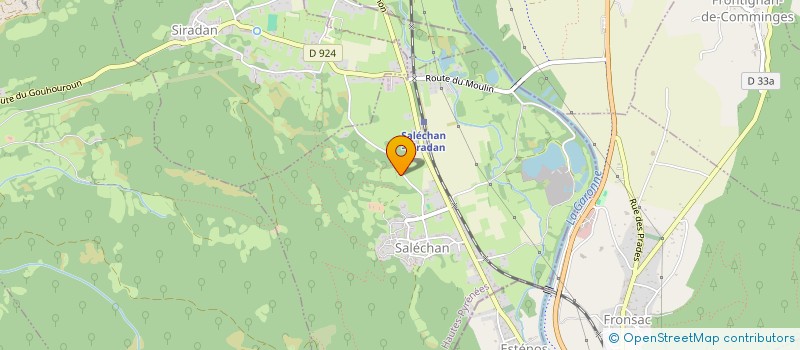 localisation de l'entreprise LES JOURS HEUREUX  SIRADAN