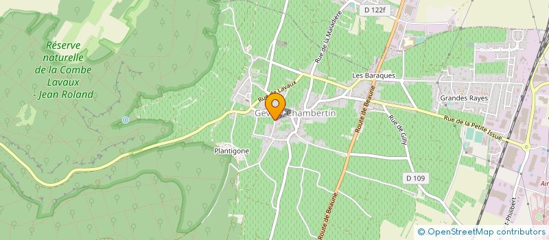 localisation de l'entreprise LES JOYAUX DE BOURGOGNE à GEVREY-CHAMBERTIN