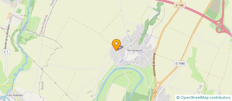 localisation de l'entreprise LES JOYEUSES  ECHIRE