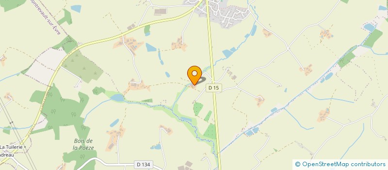 localisation de l'entreprise LES JOYEUX AMIS DU CLUB DES OISEAUX D ANJOU  MAUGES-SUR-LOIRE