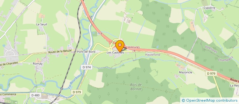 localisation de l'entreprise LES JOYEUX ARTISANS DE LUMIERE à PARAY-LE-MONIAL