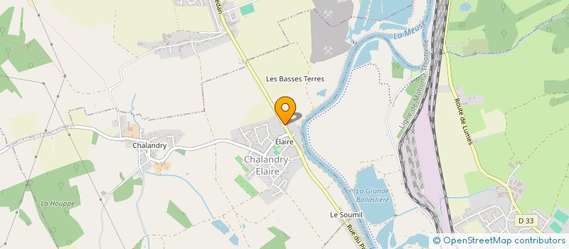 localisation de l'entreprise LES JOYEUX DRILLES  SAINT-MARCEAU