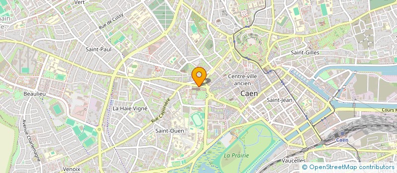 localisation de l'entreprise LES JOYEUX FARFADETS à CAEN