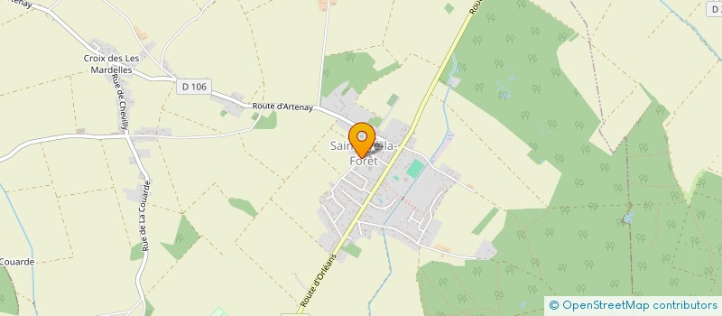 localisation de l'entreprise LES JOYEUX LUTINS à SAINT-LYE-LA-FORET