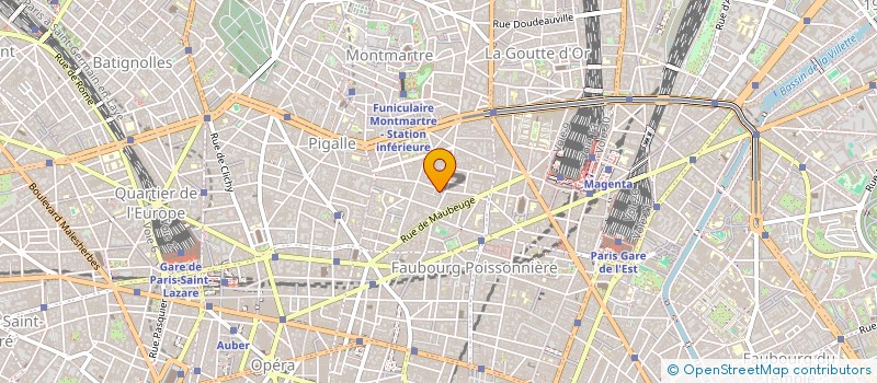 localisation de l'entreprise LES JOYEUX RECYCLEURS à PARIS