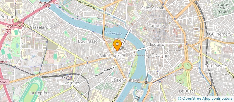localisation de l'entreprise LES JOYEUX SABOTEURS à TOULOUSE