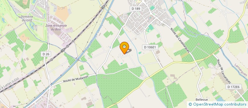 localisation de l'entreprise LES JOYEUX TOURNEURS DE MANIVELLES  MUDAISON