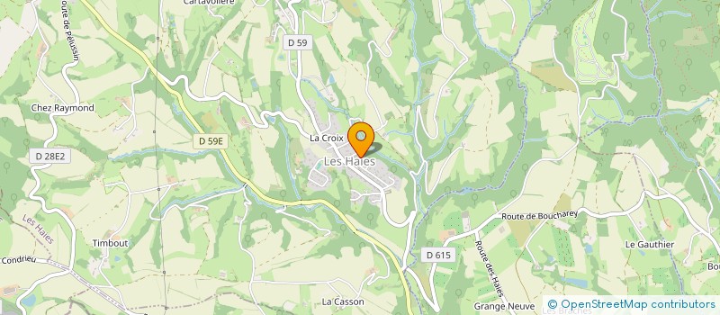 localisation de l'entreprise LES JOYEUX ZAYARDS  LES HAIES