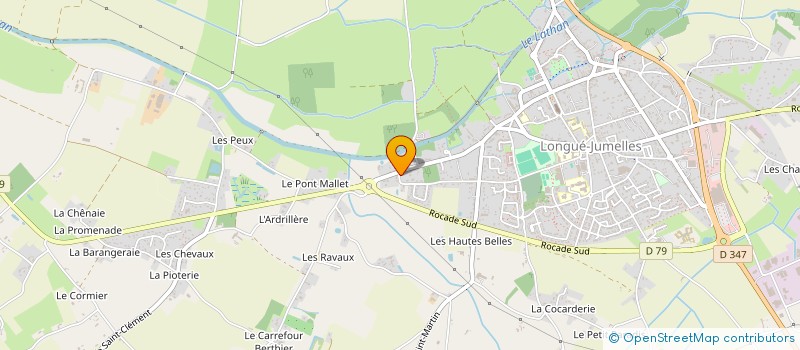 localisation de l'entreprise LES JUDICIEUX à LONGUE-JUMELLES