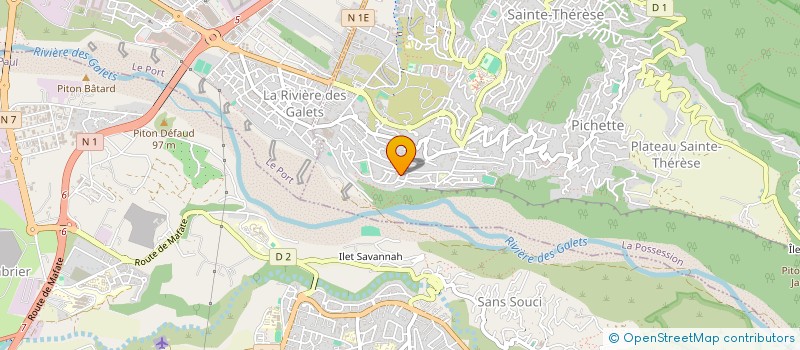 localisation de l'entreprise LES JUJUBES à LA POSSESSION