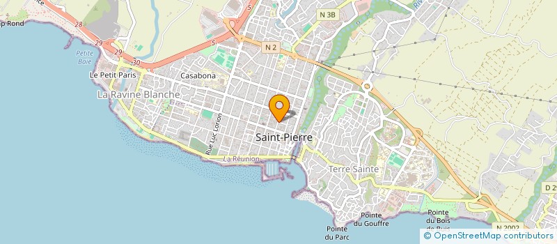 localisation de l'entreprise LES JUJUBES à SAINT-PIERRE