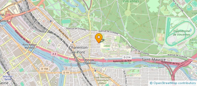 localisation de l'entreprise LES JUJUBIERS à SAINT-MAURICE