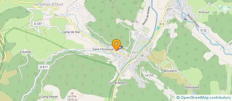 localisation de l'entreprise LES JULES ESPERDUCATTES à SEIX