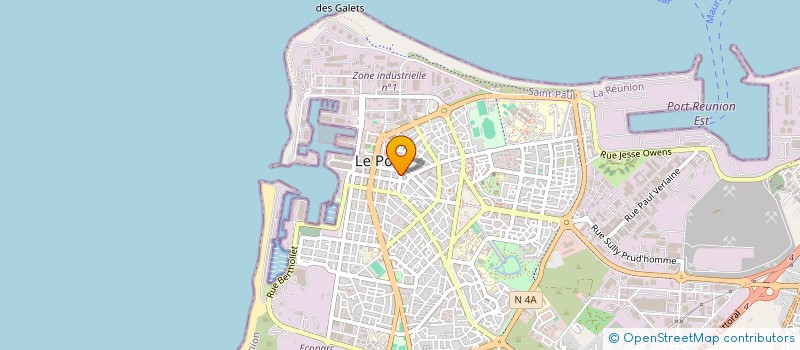 localisation de l'entreprise LES JUM'S à LE PORT