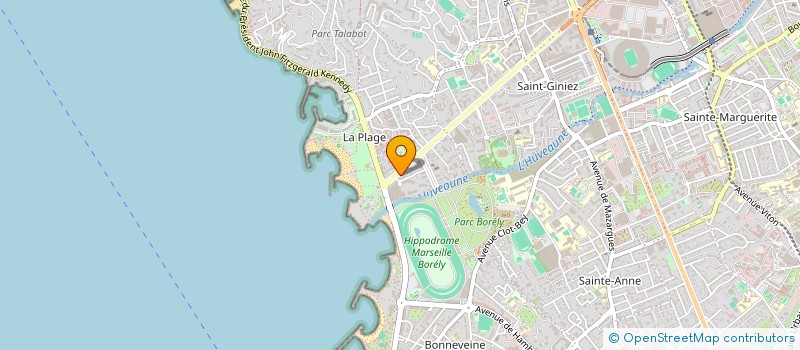 localisation de l'entreprise LES JUMEAUX à MARSEILLE