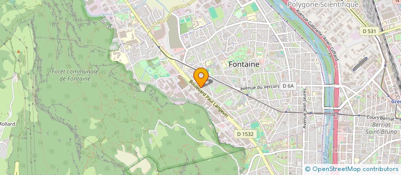 localisation de l'entreprise LES JUMEAUX  FONTAINE