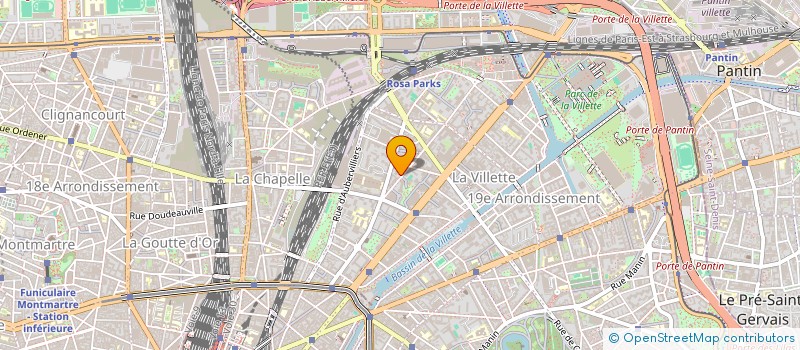 localisation de l'entreprise LES JUMEAUX  PARIS