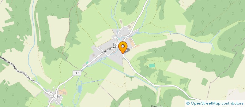 localisation de l'entreprise LES JUMELLES à LOISEY