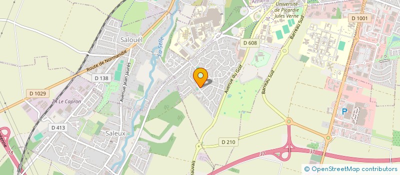 localisation de l'entreprise LES JUMELLES  SALOUEL