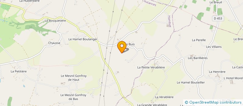 localisation de l'entreprise LES JUNIORS EUROP'RAID à HAMBYE