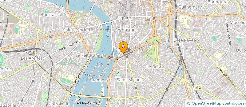 localisation de l'entreprise LES JURISTES DE SAINT MICHEL à TOULOUSE