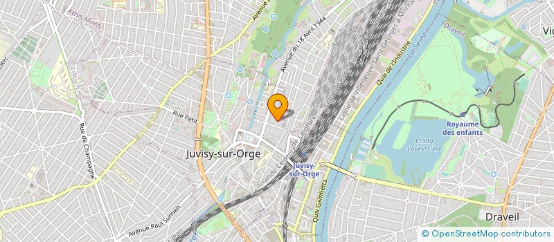 localisation de l'entreprise LES JUVISIENS SINISTRES à JUVISY-SUR-ORGE
