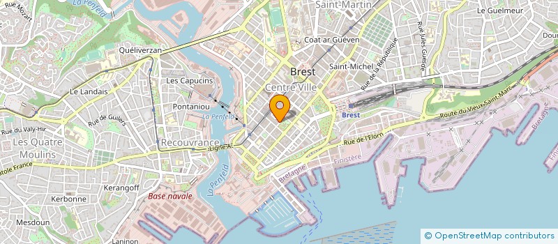 localisation de l'entreprise LES KAMESCOPIENS à BREST